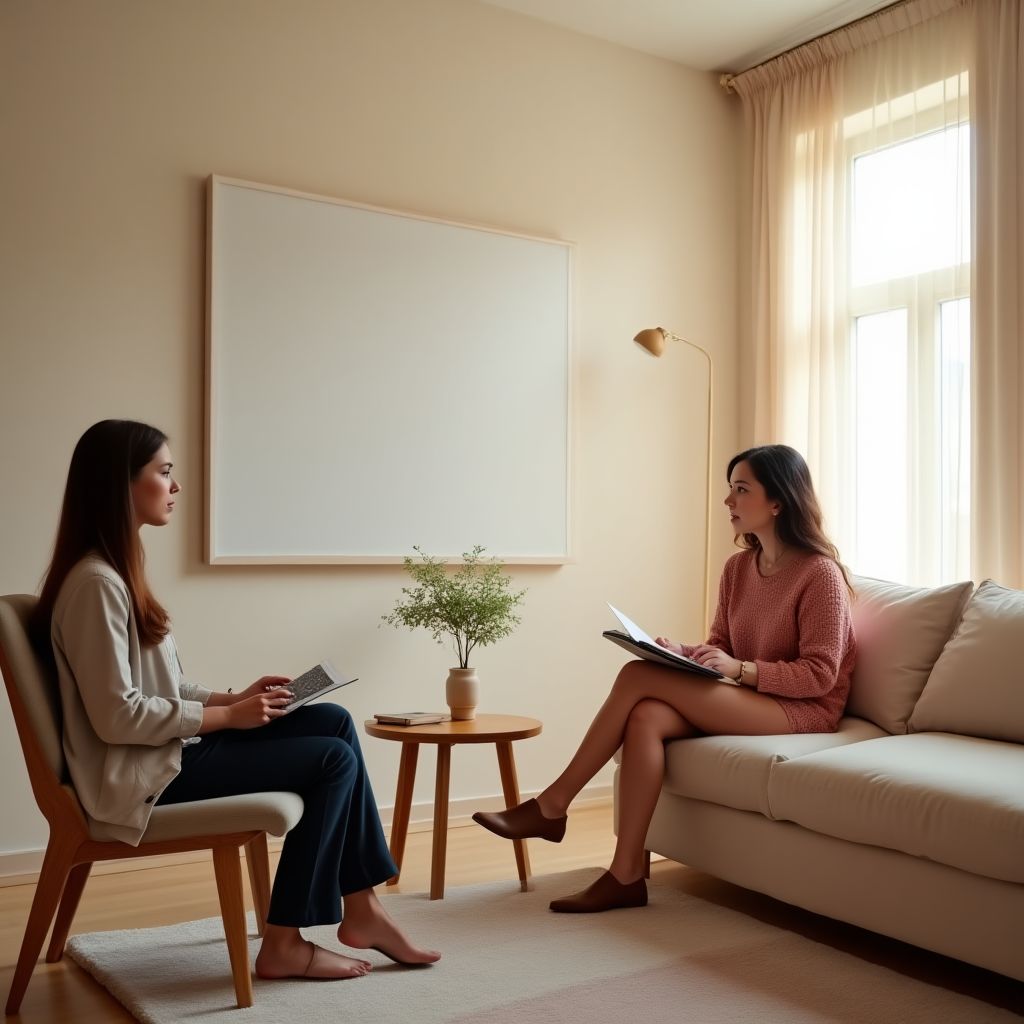 Dr. Sophia Behrens beim ersten Workshop