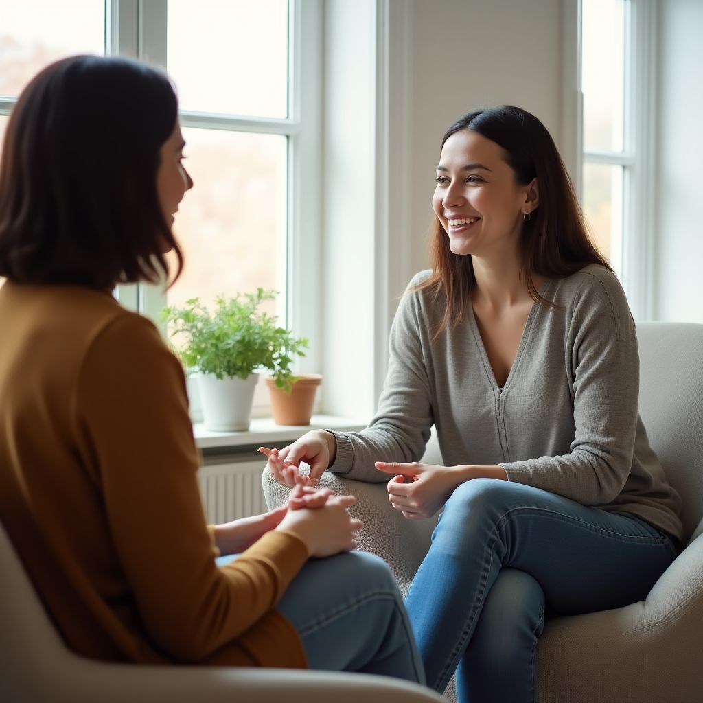 Coaching-Session im Einzelgespräch
